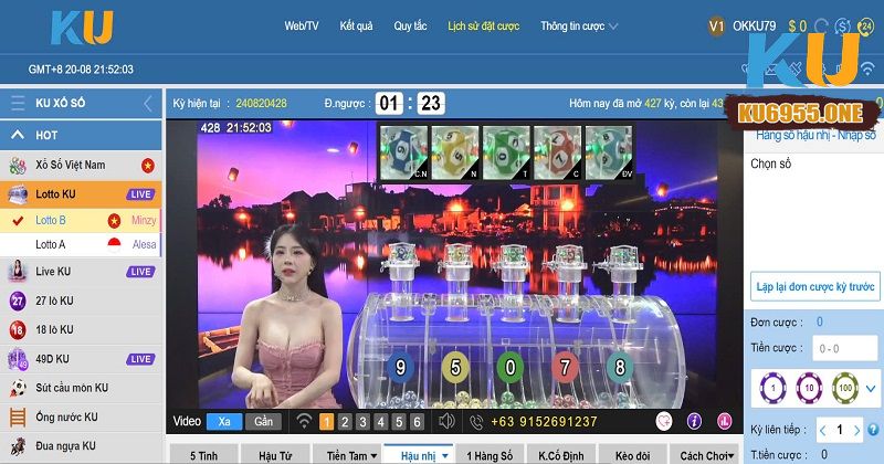 Cách chơi xổ số Lotto chi tiết tại KU6955