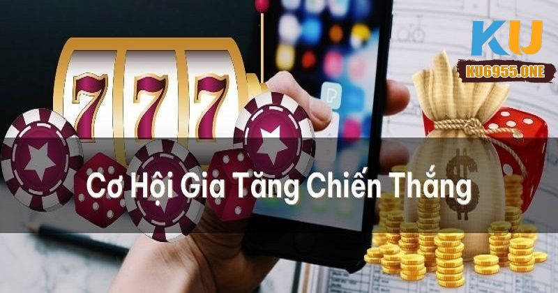 Chương trình thưởng 100% ở lần nạp đầu tiên giúp gia tăng cơ hội chiến thắng